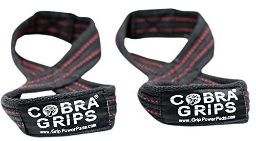 Grip Power Pads Figure 8 Lifting Straps 3 Grip Power Pads Figure 8 Lifting Straps - Image 3