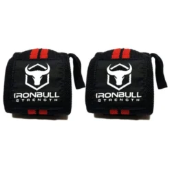 Iron Bull Strength Wrist And Lifting Straps Combo