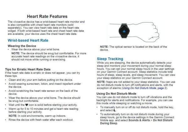 Garmin Vivoactive 3 Smartwatch 9 Garmin Vivoactive 3 Smartwatch - Image 9