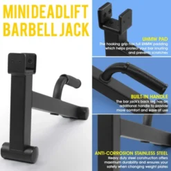 Yes4All Mini Deadlift Barbell Jack 7 Yes4All Mini Deadlift Barbell Jack -Fitness Equipment Store 88a839f2f6f1427879fc33ee4acf4f66 5d0a7557c4d81 600x600 1