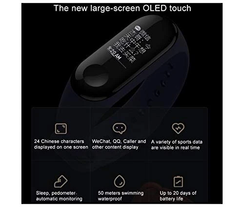 Xiaomi Mi Band 3 Fitness Tracker 2 Xiaomi Mi Band 3 Fitness Tracker - Image 2