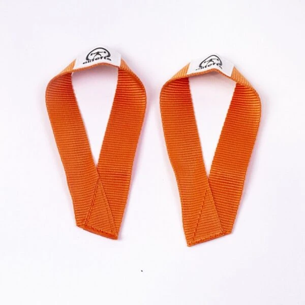 EliteFTS Old School Orange Wrist Straps 1 EliteFTS Old School Orange Wrist Straps
